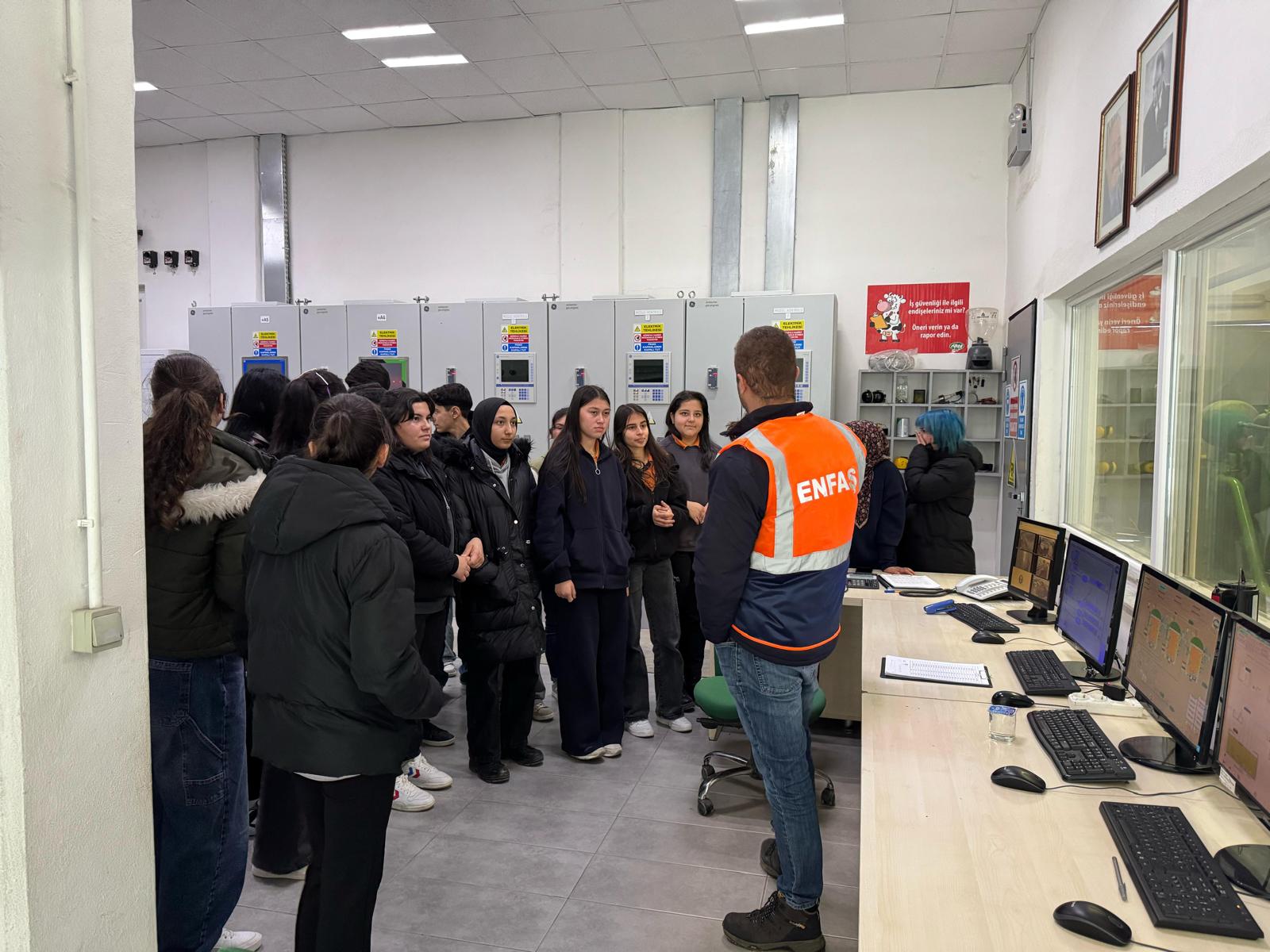 Sütaş'a yapılan Teknik Gezi